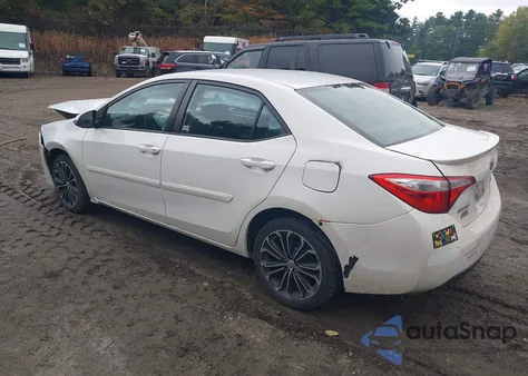 2015 Toyota Corolla S Plus z USA, uszkodzony, nr VIN 2T1BURHEXFC367181